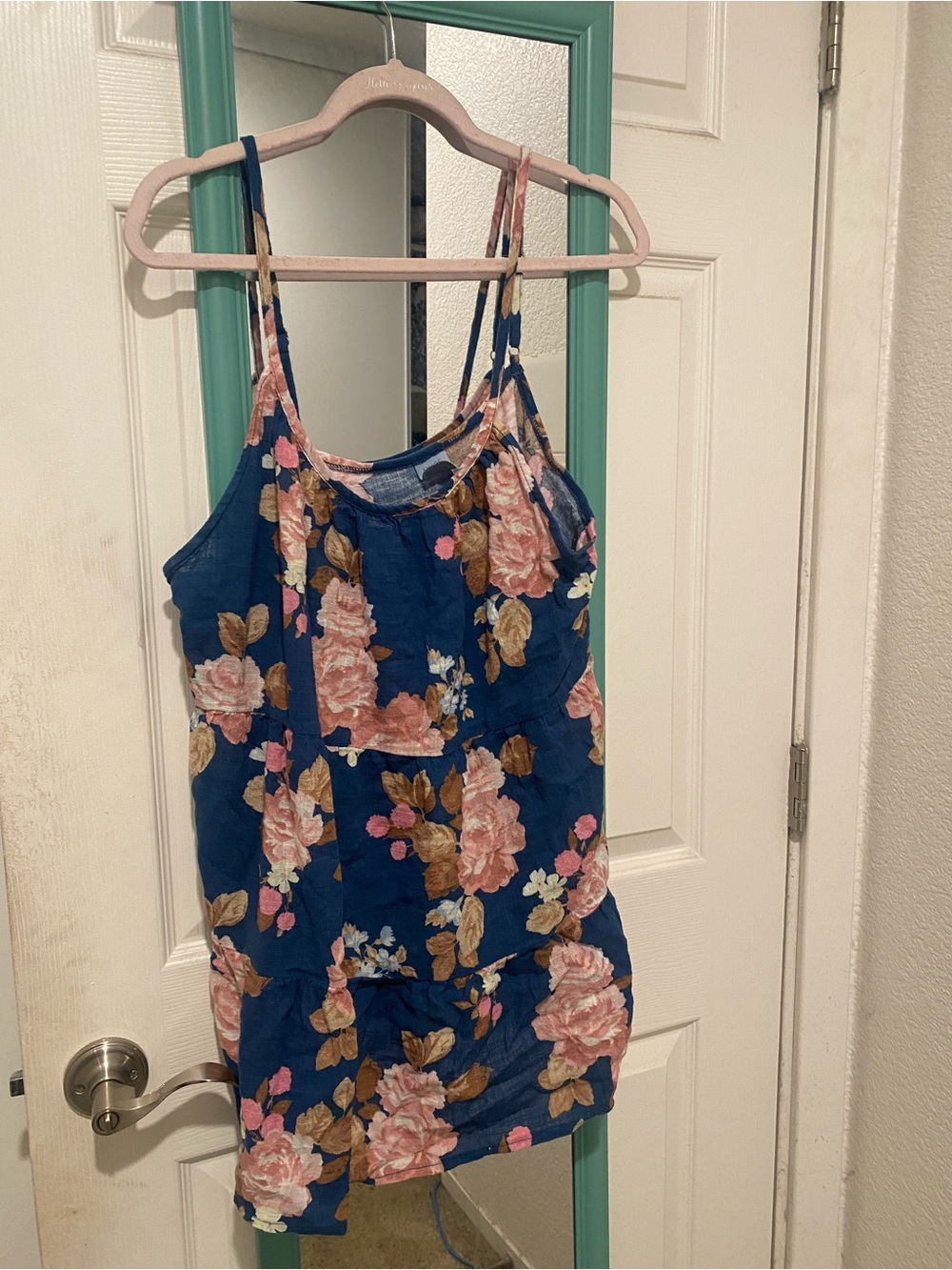 Floral swimsuit coverup dress